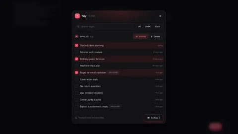 Tidy — project preview